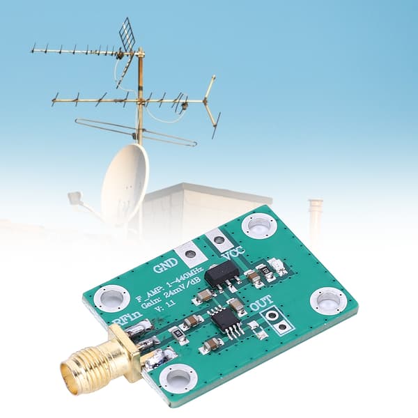 AD8310 RF Loggdetektor 1-440MHz Effektmätarmodul, Elektronisk Komponent
