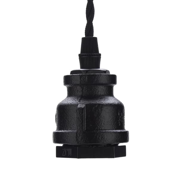 E27 90-250V Loftlampe i retrostil af jern til café, bar, gang
