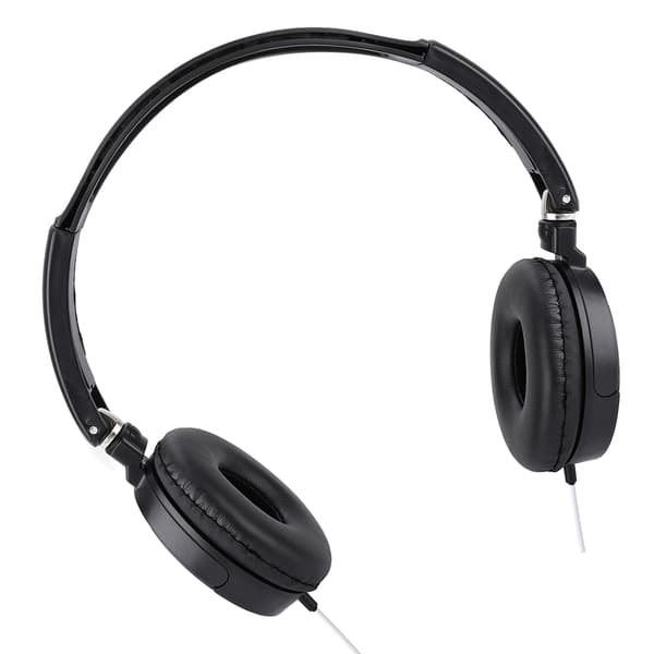 Vikbart Kompakt Trådbundet Headset Stereo HiFi Musik Hörlurar