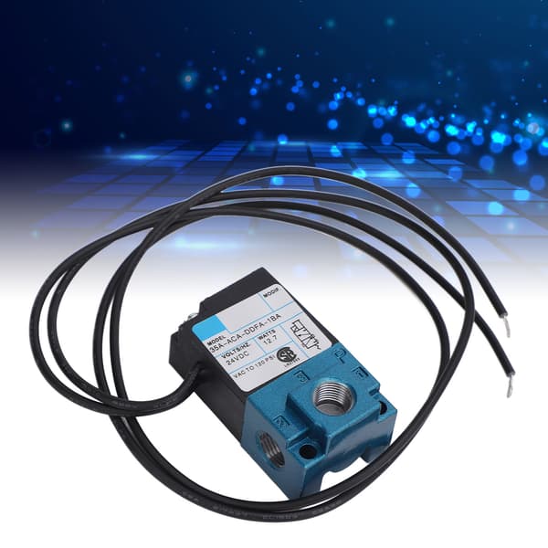 24V Pneumatisk Magnetventil, 6mm Högfrekvent Luftkontroll, 24V DC Elektrisk Ställdon
