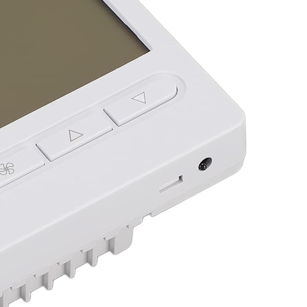 2 i 1 programmerbar termostat 3A 10A LCD smart temperaturregulator för luftkonditionering golvvärme