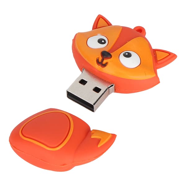 USB-minne Söt tecknad djur USB2.0 minnessticka Pendrive för barn studenter presenter 128GB