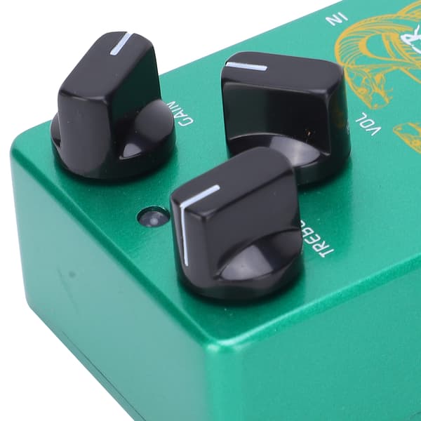 Overdrive Pedal Elgitarr True Bypass Effekt Musikinstrument Tillbehör