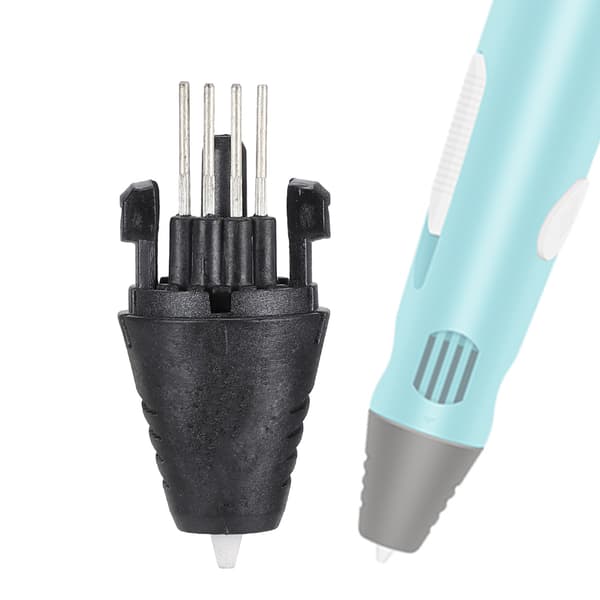 3D-printpen printerdele tilbehør indsatsdyse printhoved 1,75 mm sort