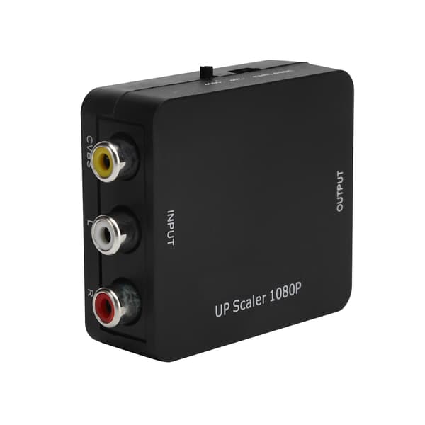 AV til HD Multimedia Interface Konverter Bærbar DVD-afspiller Audio Video Adapter til NTSC/PAL