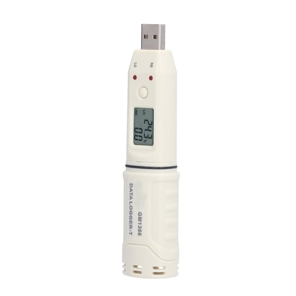 Digital temperaturmåler USB Smart LED indendørs miljøtemperaturlogger