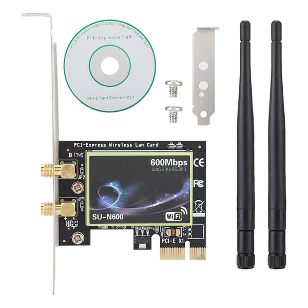 SU N600 PCI-E Desktop Computer Højhastigheds Trådløst Netværkskort til Windows