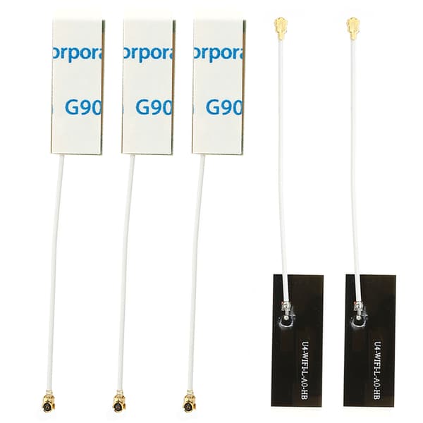 5 stk. 2,4G 5G Antenne Indbygget WIFI Antenne til IPEX1 Interface Trådløst WIFI Kort