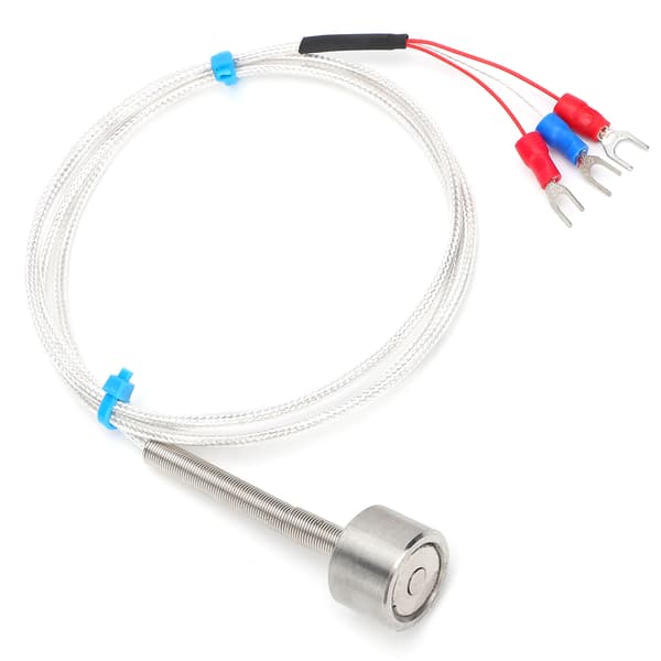 PT100 Magnetisk Temperatursensor Vattentät Adsorptionstermistor -60 till +150℃ (5 meter)