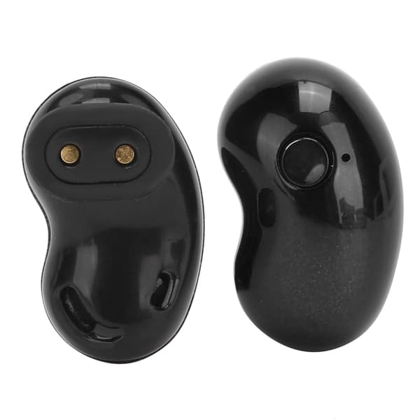 S6 PLUS TWS Bluetooth 5.1 Høretelefon LED Farveskærm Trådløst Headset Ørepropper med Mikrofon Sort