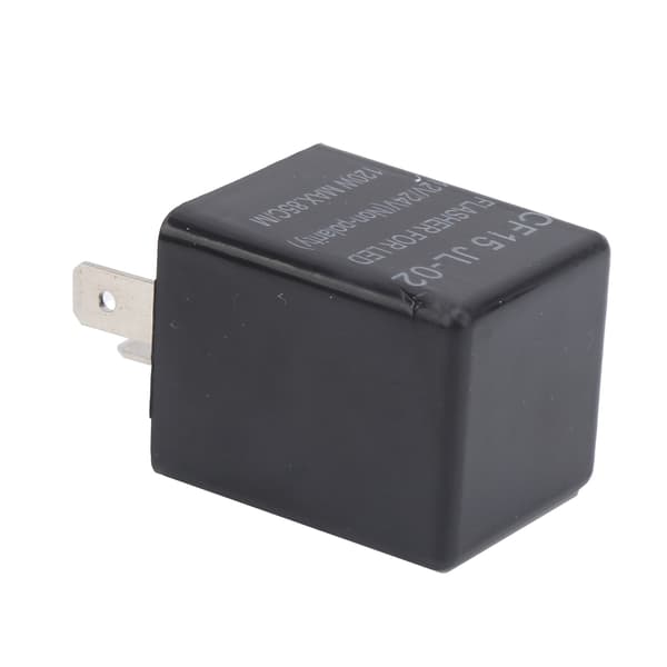 LED-blixtrelä 12V 24V Universal Ingen polaritet ABS Normalt öppen CF15 JL-02