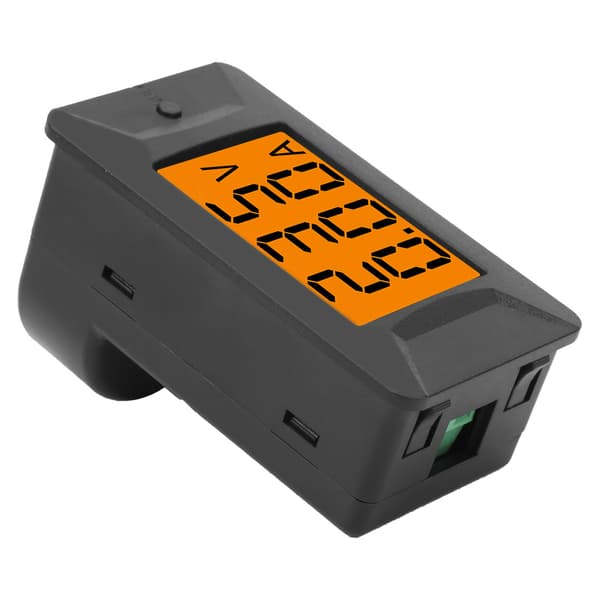 AC 40-400V 100A Dobbelt Digital Volt Amp Panelmåler, Amperemeter & Voltmeter, 110-220V, LED Display