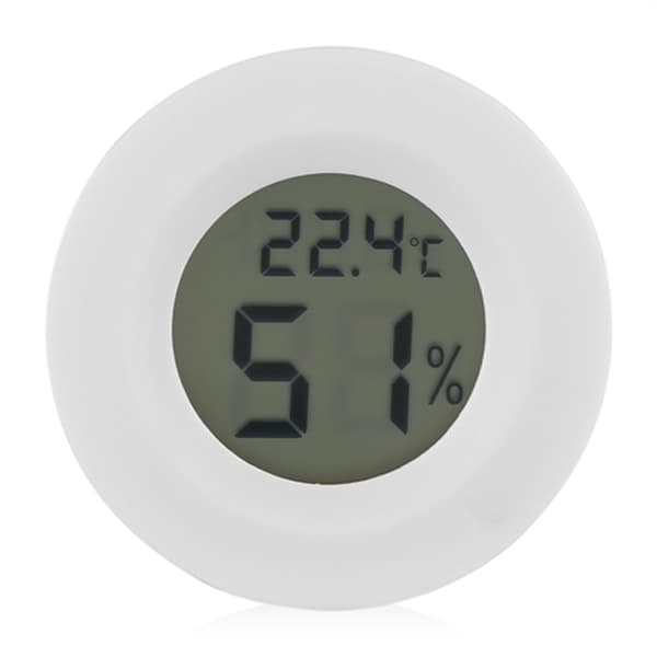 Digital LCD krybdyrtermometer og hygrometer, kæledyrstemperatur- og fugtighedsmåler