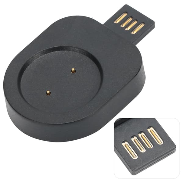 Mini USB trådløs hurtigopladningsdock-erstatningsoplader til Amazfit GTR/GTS/TRex
