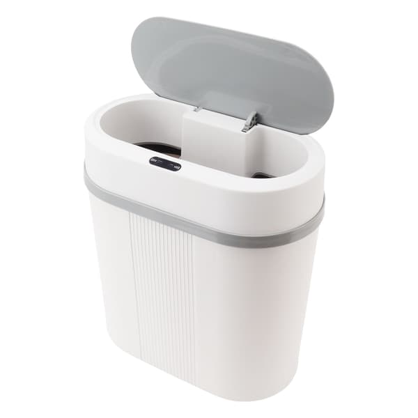 12L Smart Papperskorg Batteridriven Rörelsesensor Automatisk Induktionsbehållare för Sovrum Badrum Kök