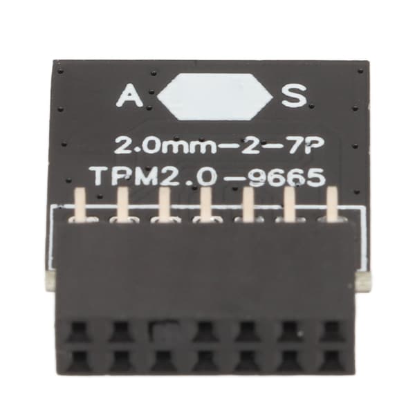 TPM 2.0-modul TPM-chip 14-stift 2x7P säkerhetsmodul för ASUS för Win11 plattformsskyddsmodul