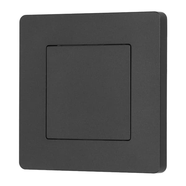 Smart Switch 1-vägs tidsstyrning Scenomkopplare Fjärrkontroll AC 100‑240V för Ljusgardin Grå