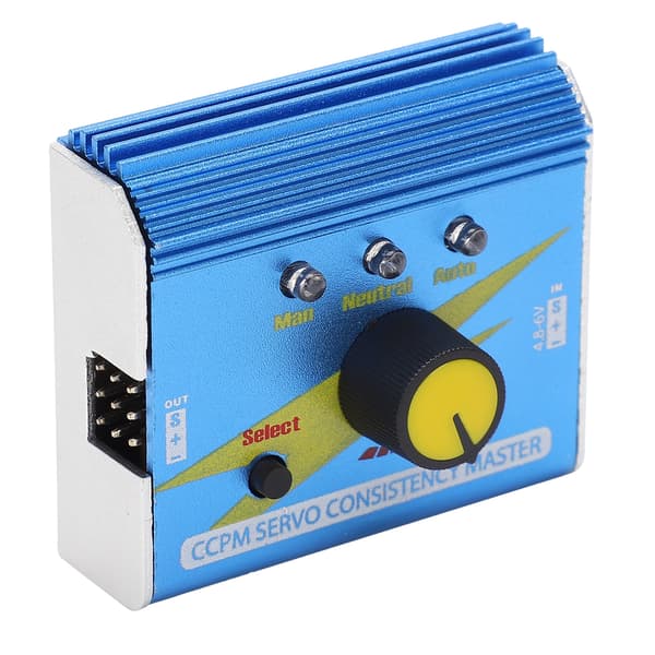RC Servo Tester CCPM Consistency Checker, 3-läges LED-indikator för RC-flygplan