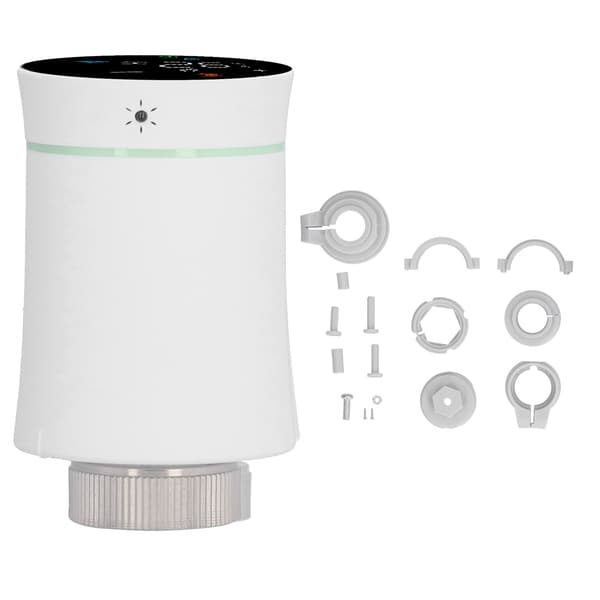 Smart Radiatorventil Smart Gateway Konstant Temperatur Mini Radiatortermostat för Tuya/ZigBee