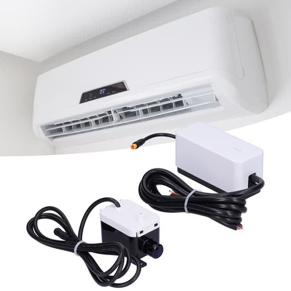 Kondensatpump Mini Split Automatisk Luftkonditionering Dränering Tyst Enhet S1 AC110‑240V