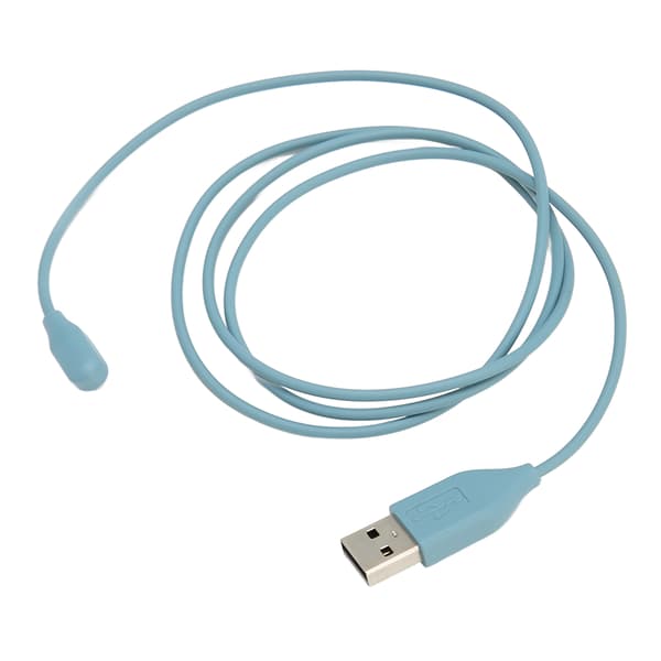 Bluetooth Headset Opladerkabel TPE USB Høretelefon Opladerledning til Aeropex AS800 Erstatning Blå
