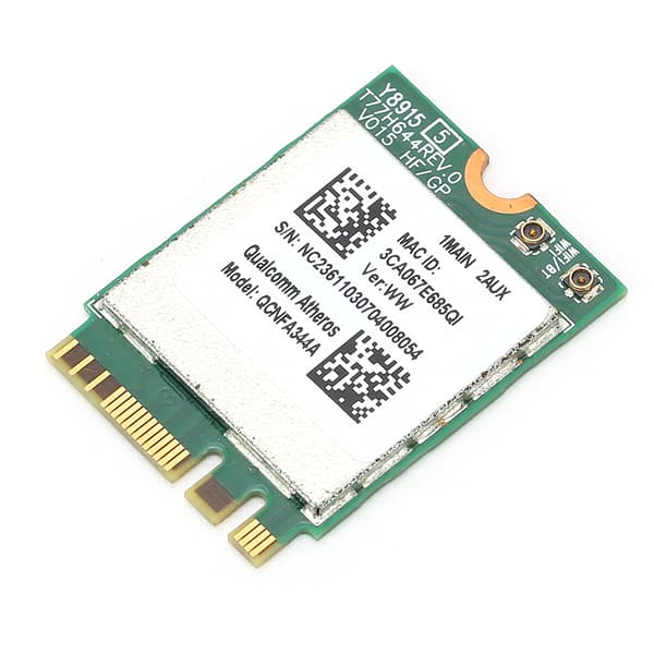 DualBand trådløst netværkskort QCNFA344A WiFi til Bluetooth-chipmodel trådløst modul til Windows