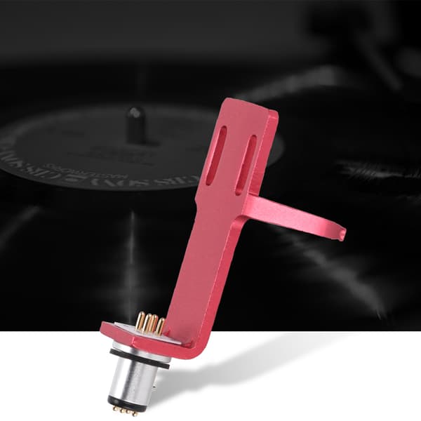 Pladespiller Fonograf Headshell High-end Phono Pickup Headshell Pladespiller Sæt Rød