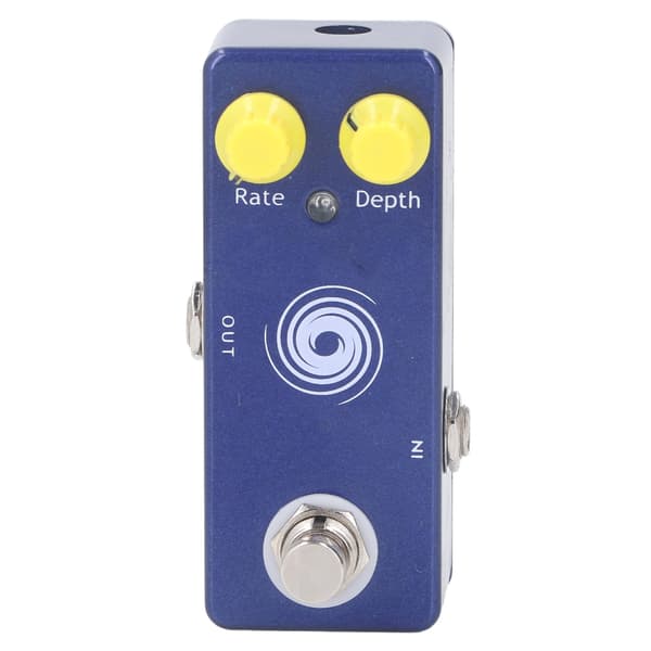 Multi Effects Gitarrpedal Aluminiumlegering Elgitarr Effektpedal för Prestanda DC 9V 12mA