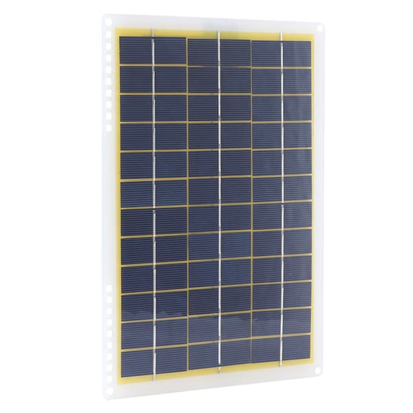 18V 10W Solpanel Bärbar Fotovoltaisk Modul för Utomhuscamping Resor