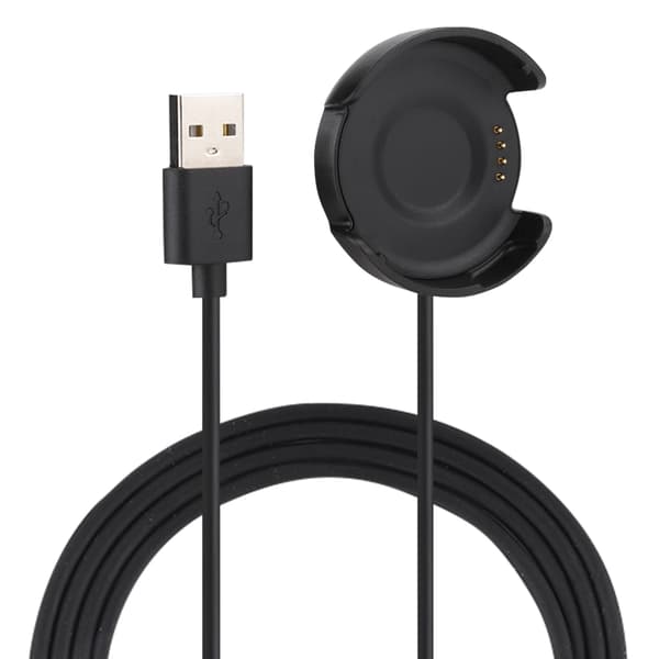 Til Amazfit Watch 3 A1801 Kompakt USB-ur-opladerkabel med rund basedock