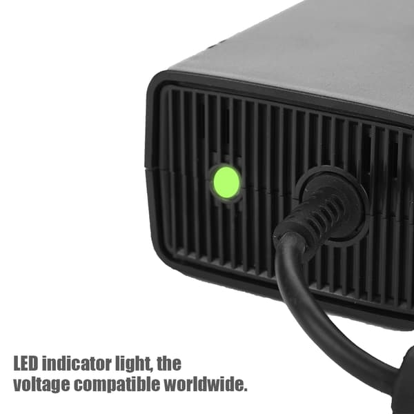 Universal strømforsyning mursten oplader strømadapterkabel til XBOX 360 SLIM (EU-stik)