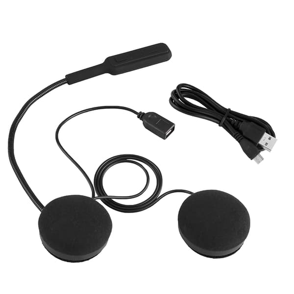 Motorcykelhjälm Bluetooth-headset Handsfree-hörlurar Samtal Hörlursmikrofon