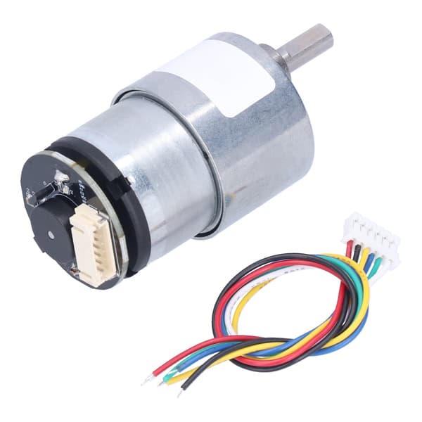 JGB37-520 Hastighedsreducerende gearmotor Elektrisk mikro DC-gearmotor med encoder DC12V37RPM