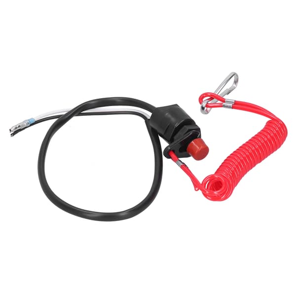 Universal Båt Utombordsmotor Dödsknapp med Säkerhetslina Kit