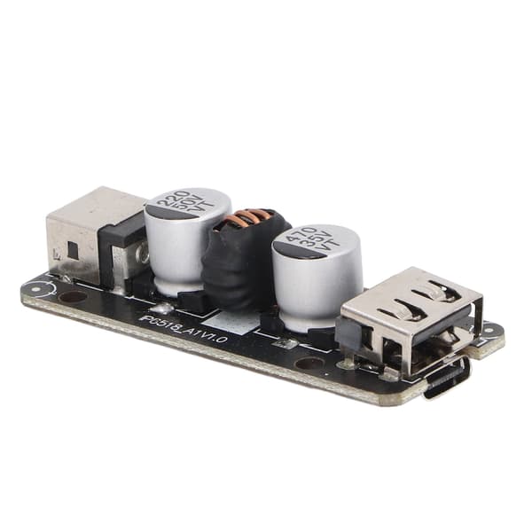 Snabbladdare PCB Strömomvandlarmodul 10.5-32V till 3-20V Buck Board