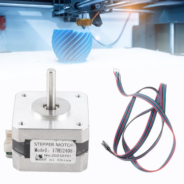 17HS2408 Nema 17 Stepmotor 4-leder 1.8A til 3D-printer CNC-dele