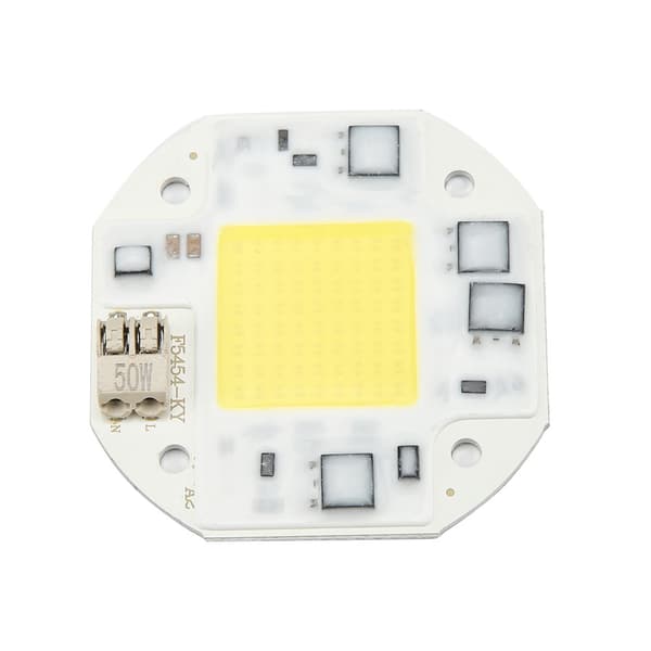 AC100-260V 50W Kold Hvid Høj Effekt Integreret Chip Lyskilde COB Perle Spotlight Pære