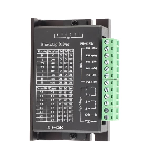 CNC Stepper Motor Driver Controller TB6600 4.0A 42V, 32 underinddeling til 42/57 motorer