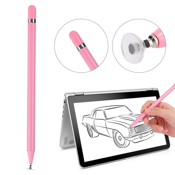 Skærm Touch Pen Tablet Stylus Tegning Kapacitiv Blyant Universal til Android/iOS Smartphone Tablet Pink