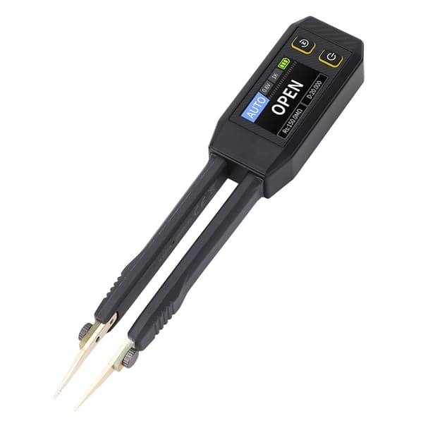 Præcision SMD Pincet Multimeter ESR Meter Kompakt Digital Kapacitans Tester