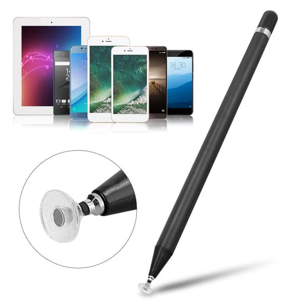 Skærm Touch Pen Tablet Stylus Tegning Kapacitiv Blyant Universal til Android/iOS Smartphone Tablet Sort