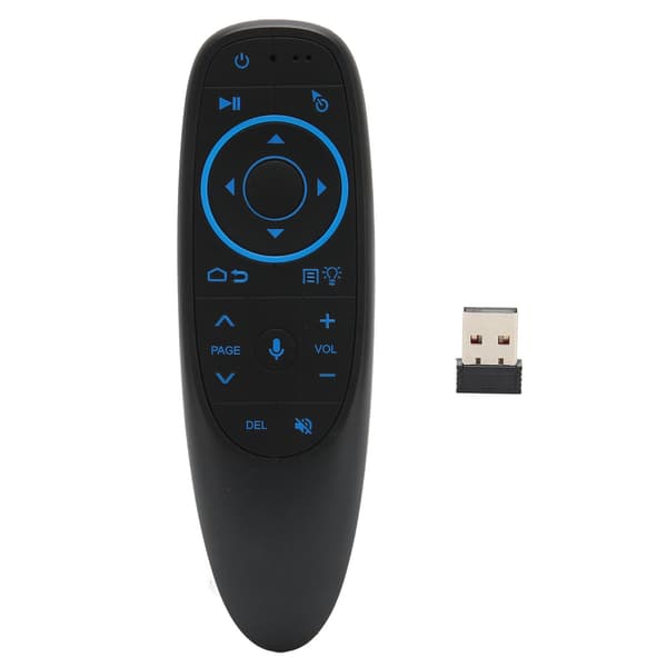 Röstfjärrkontroll Känslig Multifunktionell Bluetooth Air Remote för Android System TV-skydd G10S PRO BT