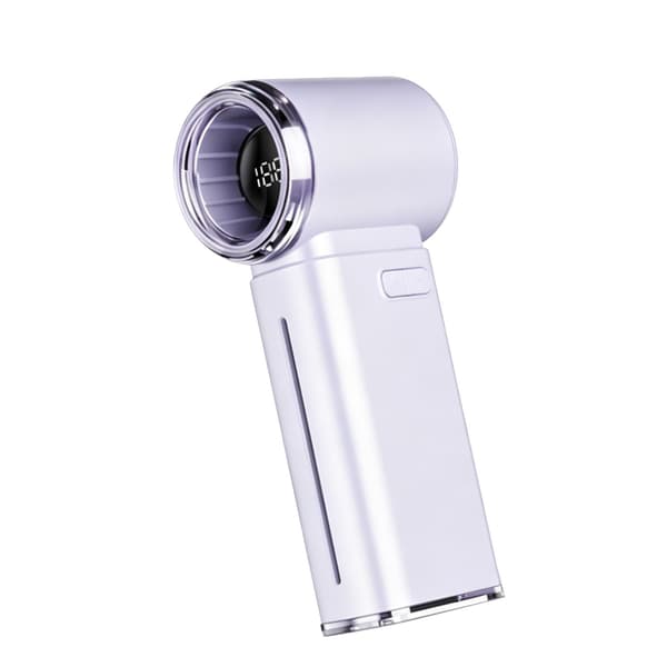 Handhållen bärbar turbofläkt lila
