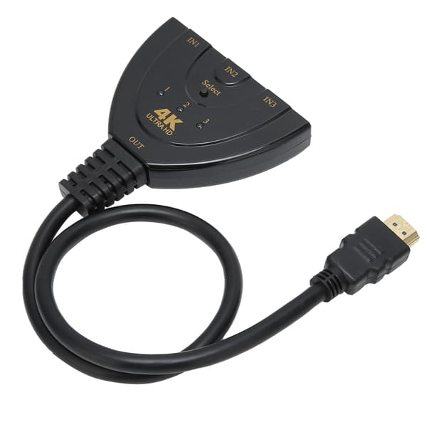 HighDefinition Multimedia Interface 4K Switcher 3 ind 1 ud 4Kx2K Switcher SplitterKabel Splitter
