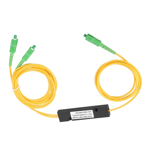SC APC 1X2 PLC Singlemode Fiberoptisk Splitter SC/UPC PCL Splitter