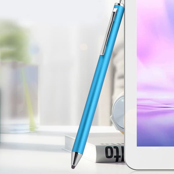 Stofhoved-stylus til Samsung Tab/LG/Huawei/Xiaomi smartphones og tablets til iPad 2018 (blå)