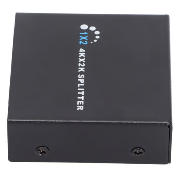HD Multimedia Interface Splitter 1 in 2 ut HD Multimedia Interface Extender för bildskärmar LCD-TV-apparater Datorer 100‑240VEU-kontakt