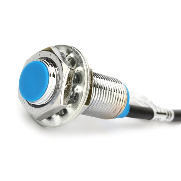 Hall-effektsensor närhetsbrytare NPN 3-trådar normalt öppen med magnet
