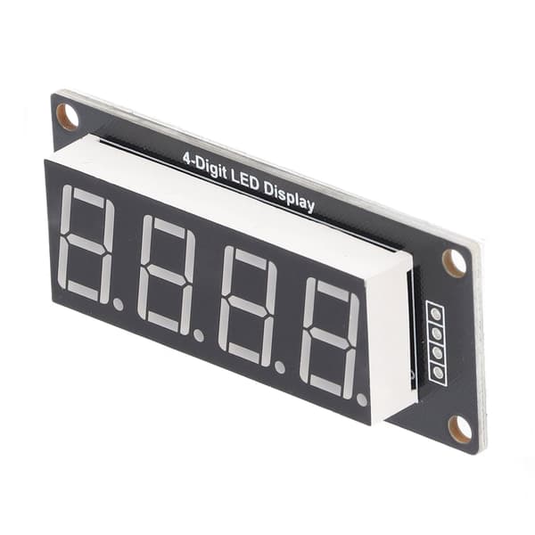 4 kpl 0,56\" 7-segmenttinen LED-näyttömoduuli 4-numeroinen punainen kellon piirilevy MRA172E