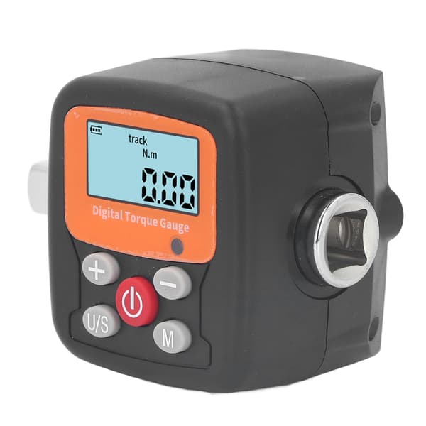 Digital momentnøgleadapter 4-135Nm 3/8\" drev, baggrundsbelyst LCD-display